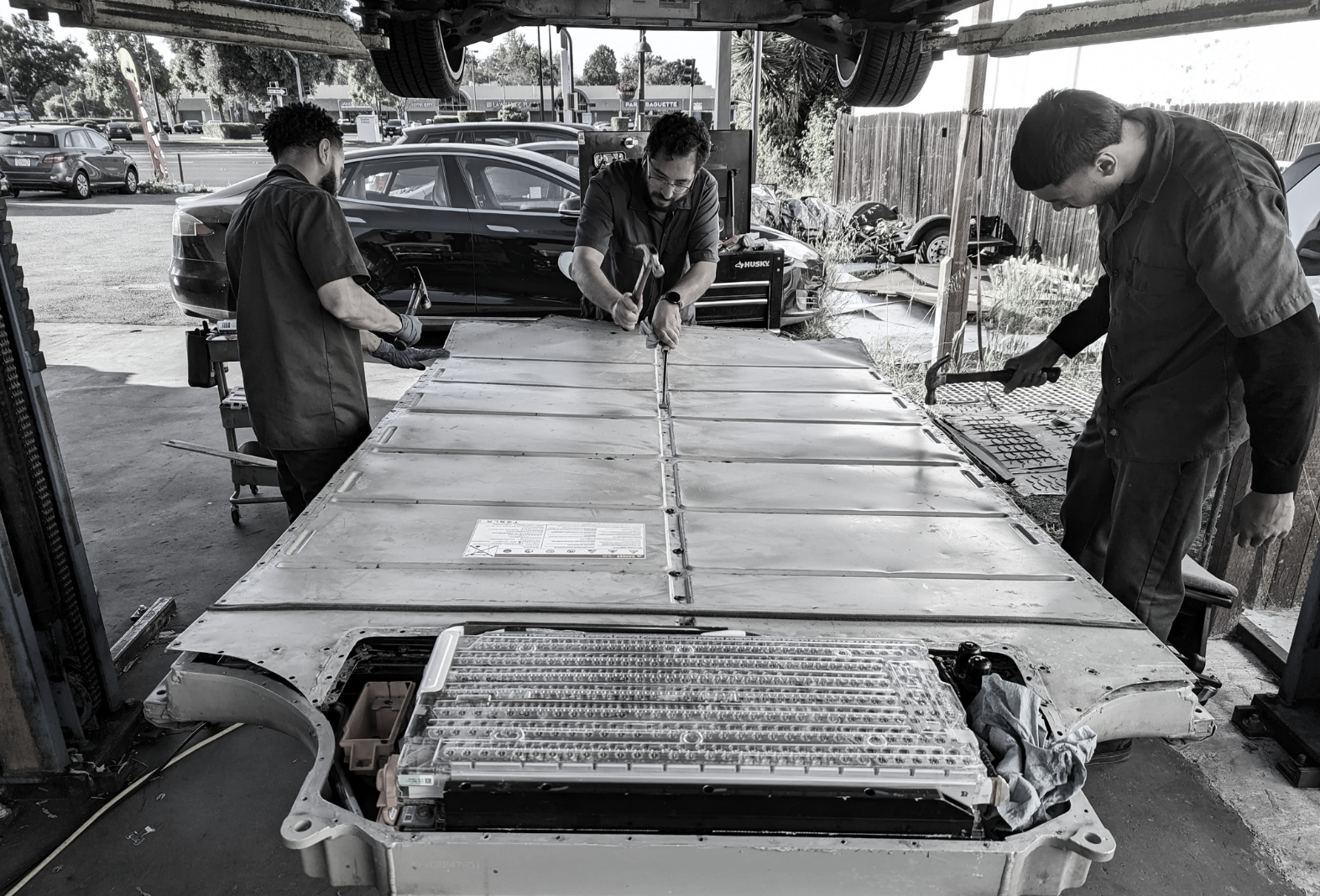 Tesla Model 3 and Model Y battery rebuild service using existing HV pack in Santa Clara, CA