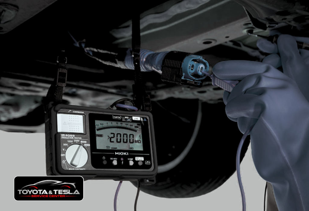 Hybrid and EV battery inspection for Toyota Prius and Tesla vehicles in Santa Clara, CA