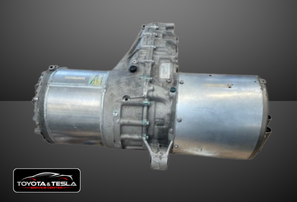 Tesla Model S full drive unit rebuild at Toyota and Tesla Service Center in Santa Clara, CA