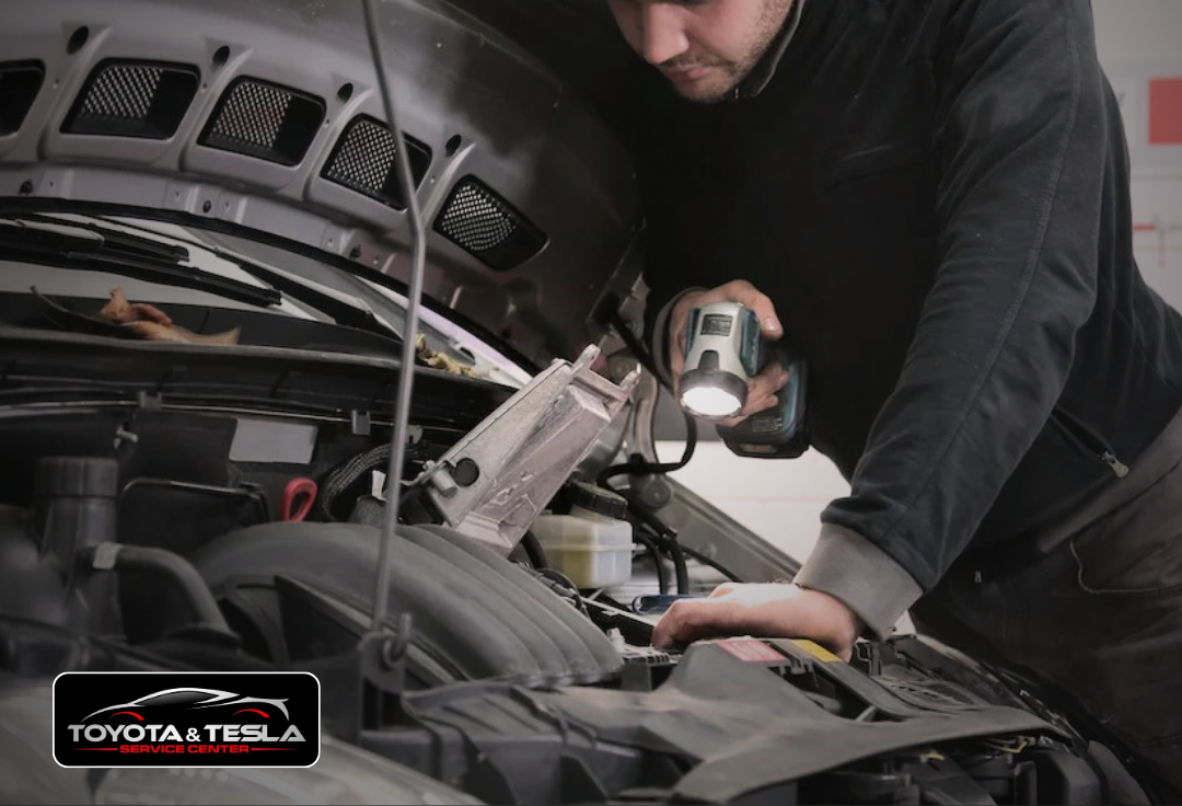 Pre-purchase inspection for used Toyota and Tesla vehicles in Santa Clara, CA at Toyota and Tesla Service Center